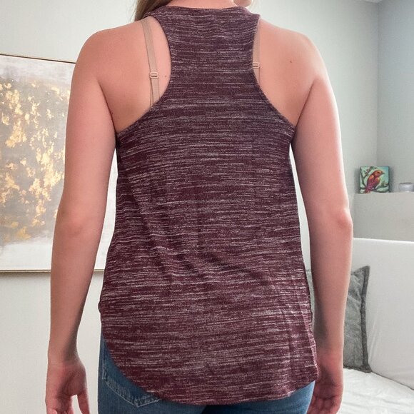 Dynamite Heathered Rackerback Tank Top | Size S - Picture 3 of 3